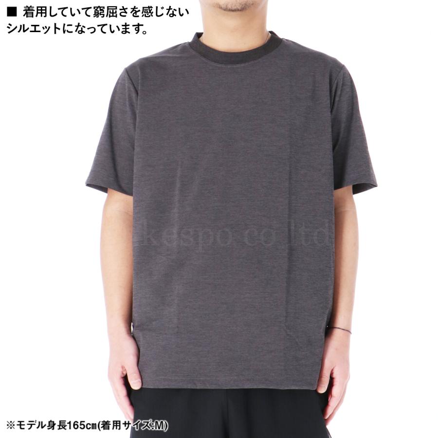 Tシャツ メンズ 半袖 吸汗 速乾 スポーツ ブランド エスラッド ESM551 カチオン ESLAD ストレッチ 遮熱 冷感 軽量 3L/4L/5L | ESLAD | 10
