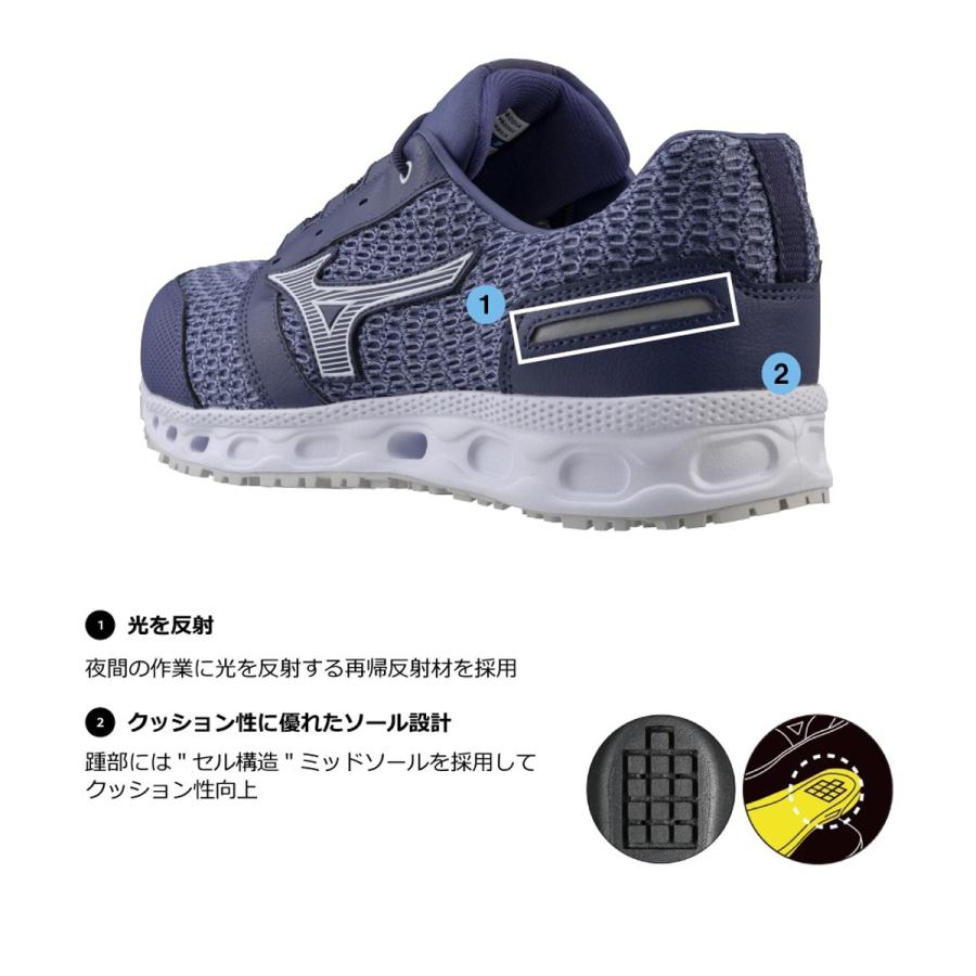 MIZUNO（ミズノ） 安全靴 オールマイティVH11L セーフティシューズ