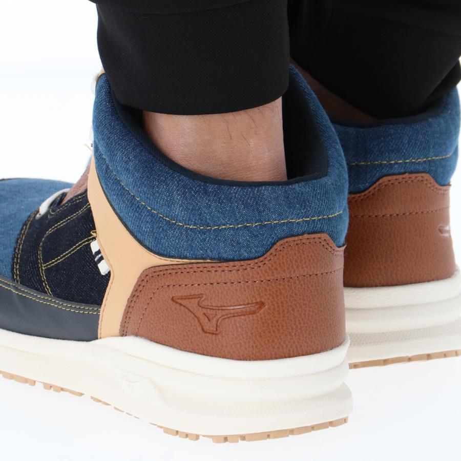 MIZUNO（ミズノ） 安全靴 オールマイティLSII デニム ハイカット 3E