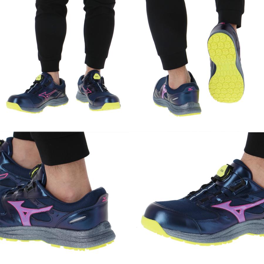MIZUNO（ミズノ） 安全靴 オールマイティLSIII 53L BOA プッシュプル式