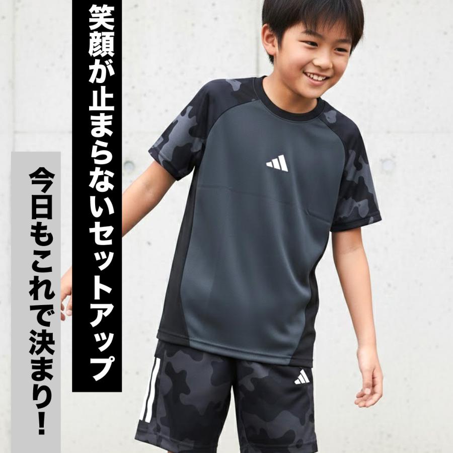adidas（アディダス） Tシャツ ハーフパンツ 上下 ジュニア