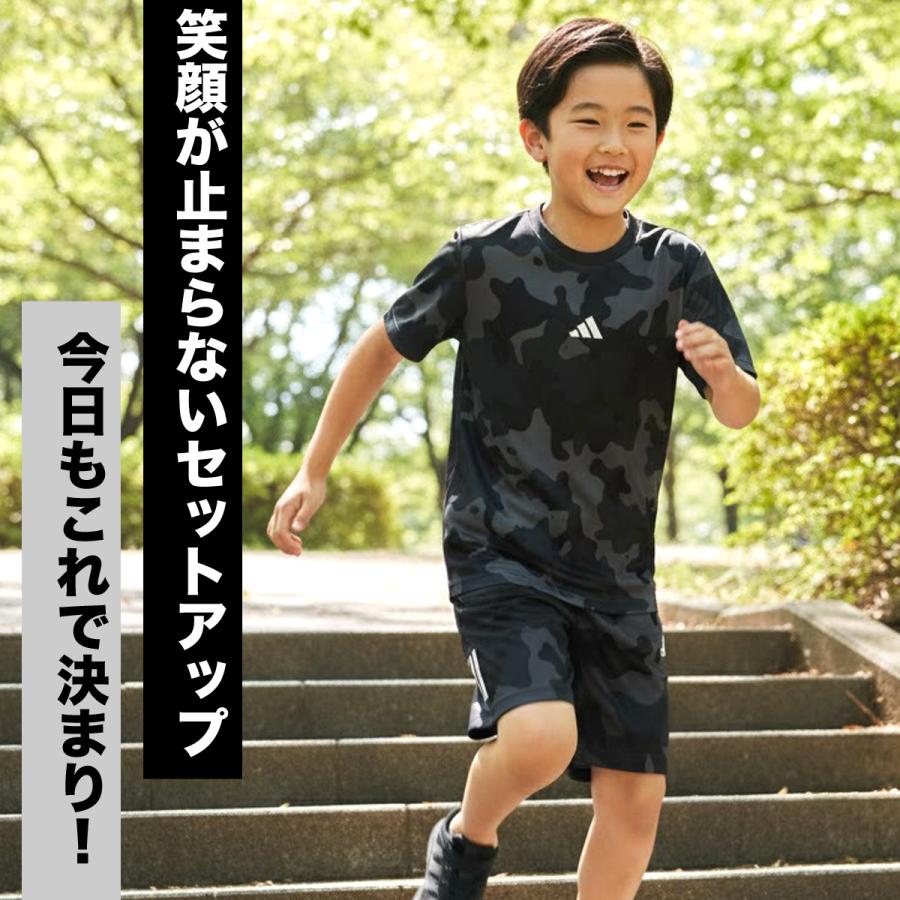 adidas（アディダス） Tシャツ ハーフパンツ 上下 ジュニア