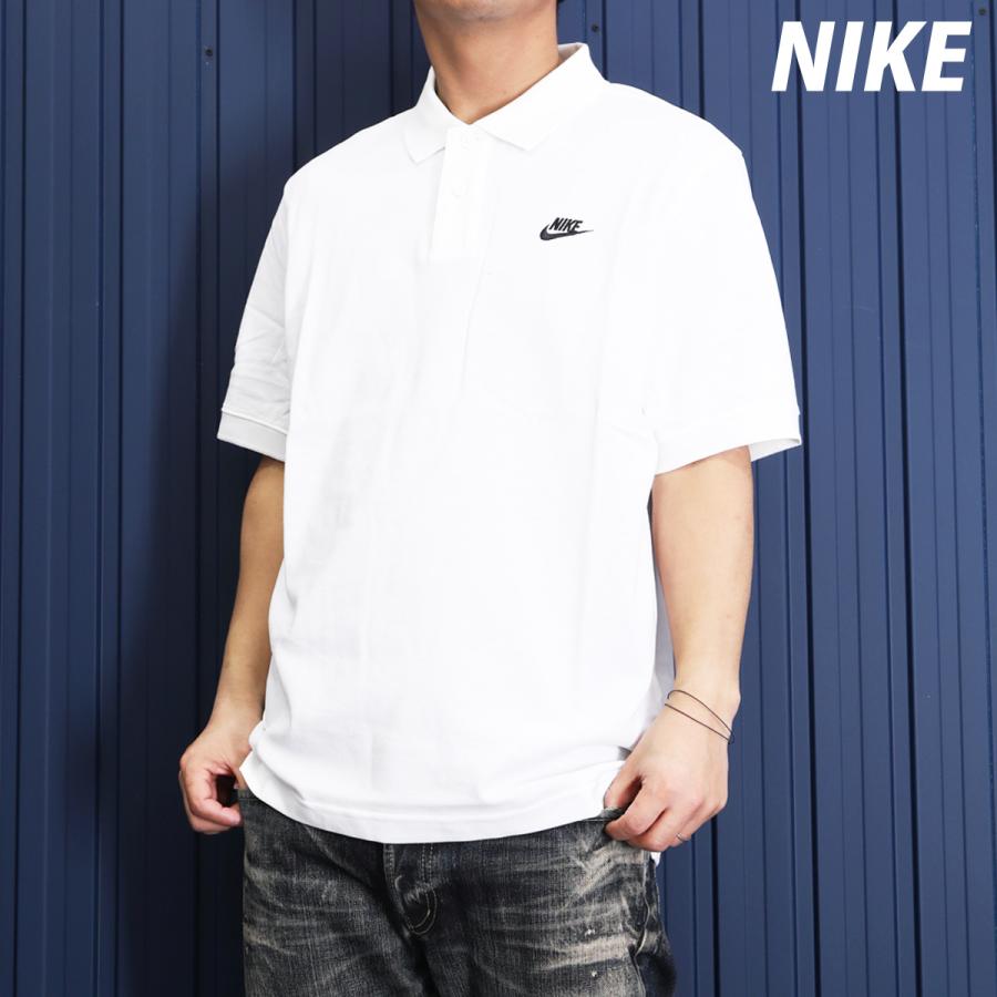 NIKE（ナイキ） ポロシャツ メンズ ブランド NIKE Club FN3895 WHT