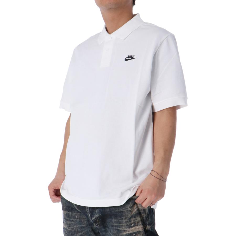 NIKE（ナイキ） ポロシャツ メンズ ブランド NIKE Club FN3895 WHT