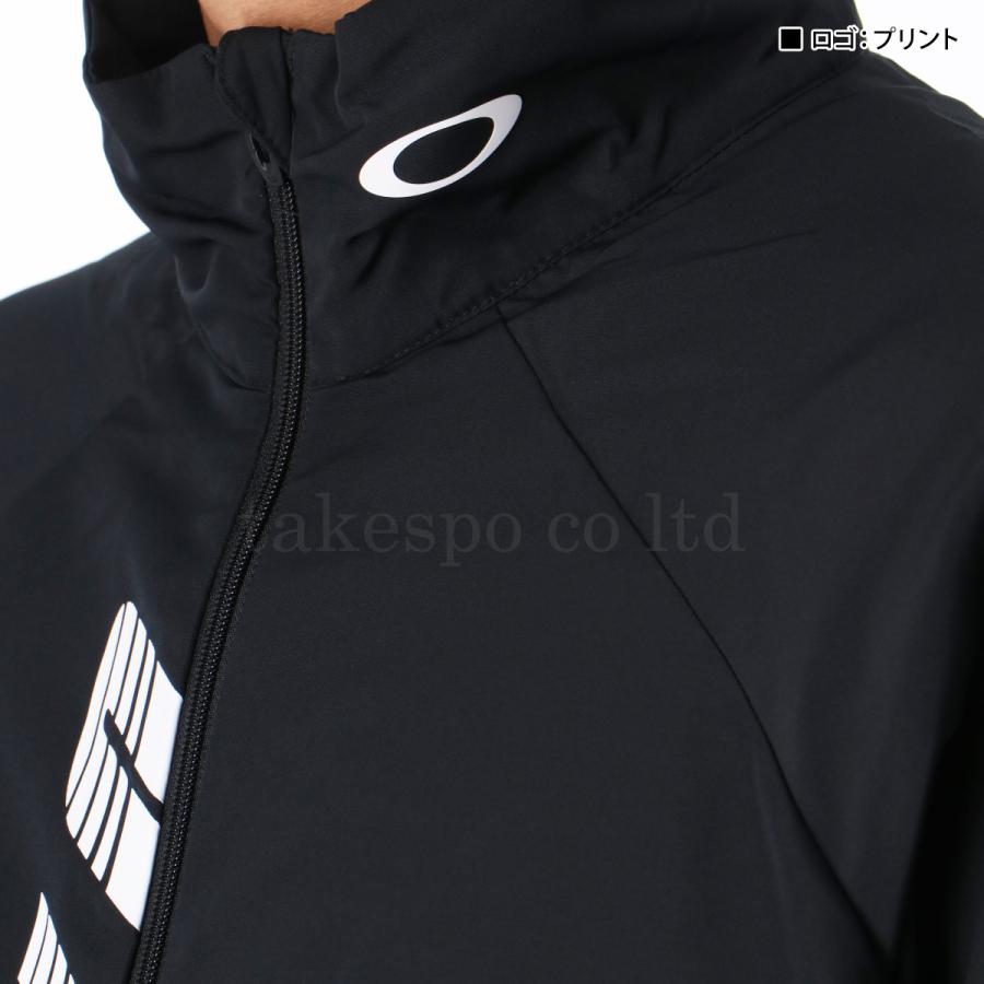 OAKLEY オークリー ジャージセットアップ プリントロゴ　ブラック OAKLEY オークリー ジャージ メンズ 上下 ブランド セットアップ