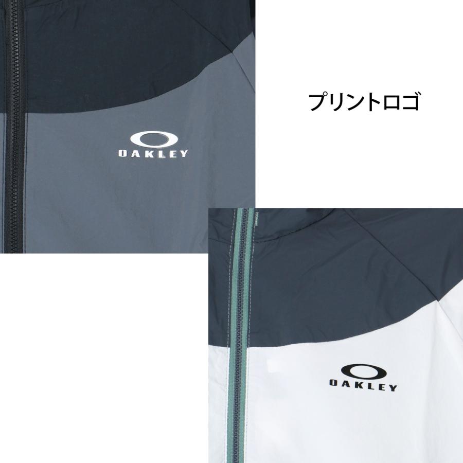 OAKLEY オークリー フルジップフードジャケット 401656 メンズM新品 OAKLEY（オークリー） ウインドジャケット ジュニア ブランド OAKLEY