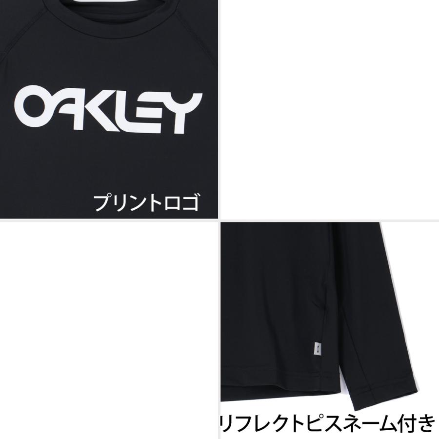 OAKLEY（オークリー） ロンT 長袖Tシャツ キッズ ドライ 速乾 スポーツ