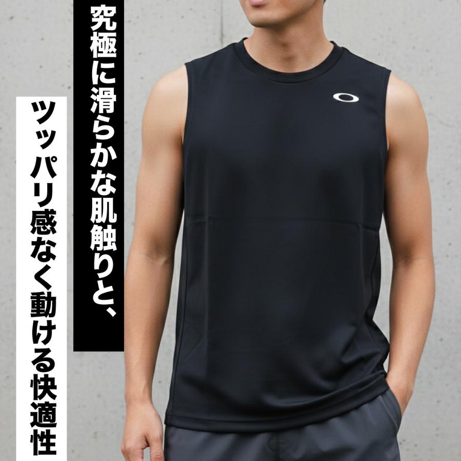 OAKLEY（オークリー） ノースリーブ メンズ スポーツ ブランド タンク