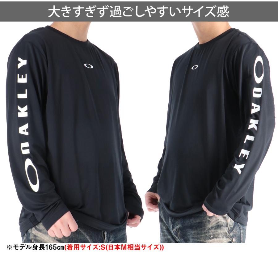 OAKLEY（オークリー） ロンT 長袖Tシャツ メンズ ブランド ドライ 速乾