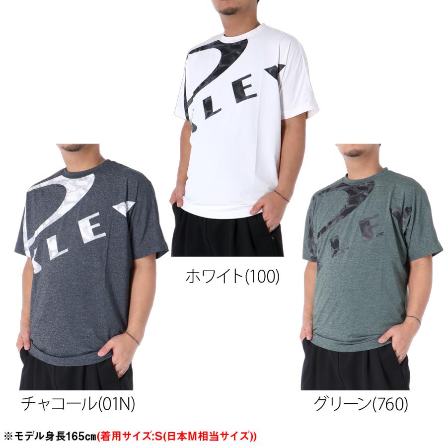 美品　OAKLEY オークリー tシャツ Mサイズ　黒 白　y2k OAKLEY（オークリー） 半袖 吸汗 速乾 吸水 Oテックコールド Tシャツ