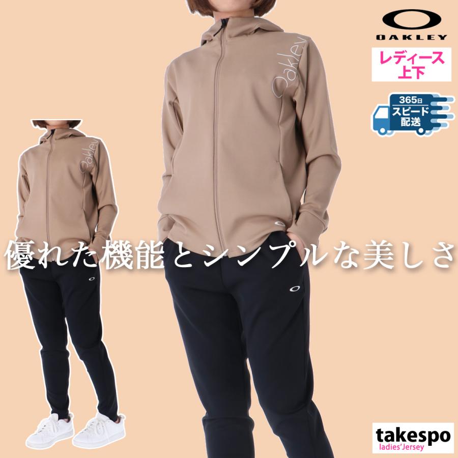 OAKLEY オークリー ジャージ レディース 上下 セットアップ 冬 OAKLEY オークリー ジャージ レディース 上下 セットアップ 冬