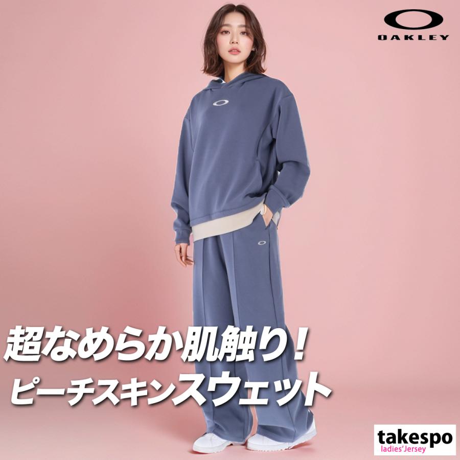 OAKLEY オークリーゴルフ【Ｍ】 レディースセットアップ OAKLEY オークリー スウェット 上下 レディース セットアップ
