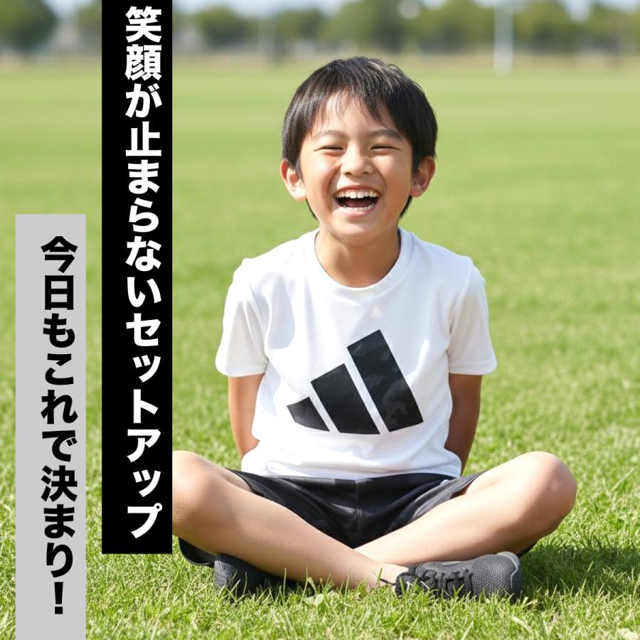 adidas（アディダス） Tシャツ ハーフパンツ 上下 ジュニア
