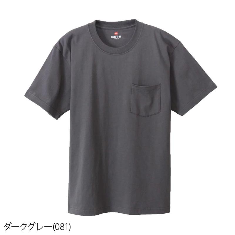 ヘインズ Tシャツ メンズ 上 Hanes 半袖 無地 クルーネック ポケットT BEEFY-T H5190｜takespo｜06