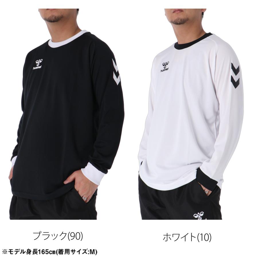 ロンT 長袖Tシャツ メンズ ブランド ヒュンメル ドライ 速乾 スポーツ Tシャツ ロンティー ロングTシャツ 長袖 吸汗 | hummel | 03