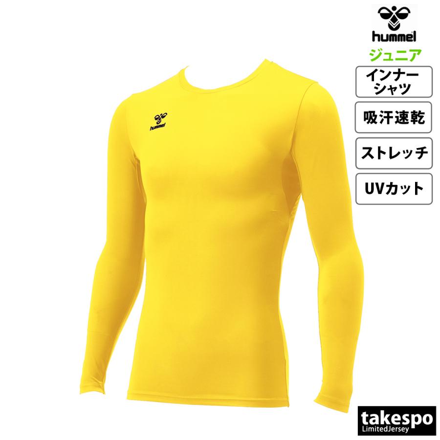 hummel JASPO アンダーシャツ 長袖 レッド/ブラックM~L hummel JASPO アンダーシャツ 長袖 レッド/ブラックM~L hummel
