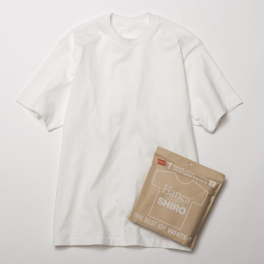 Hanes（ヘインズ） Tシャツ メンズ ブランド しろ SHIRO THE BEST OF