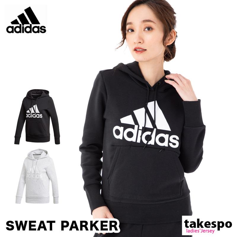 アディダス スウェットパーカー レディース 上 秋冬用 Adidas ビッグロゴ カンガルーポケット パーカー 裏起毛 トレーニングウェア Ipb09 送料無料 新作 限定ジャージのタケスポ 通販 Paypayモール