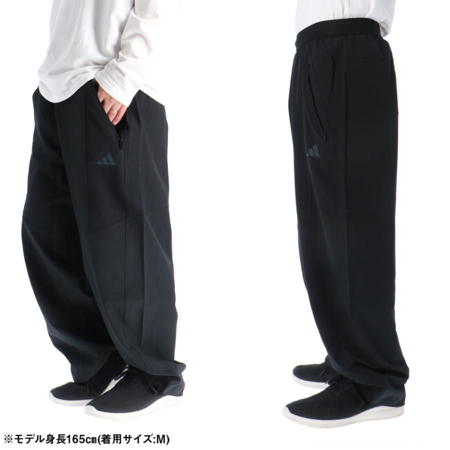 adidas（アディダス） ジャージ 下 メンズ ロングパンツ クロス薄手