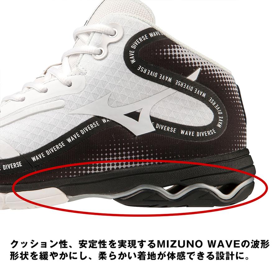 ミズノ フィットネスシューズ ユニセックス Mizuno ハイカット フィットネス シューズ 2E ダンス エクササイズ K1GF2374 送料無料｜takespo｜16