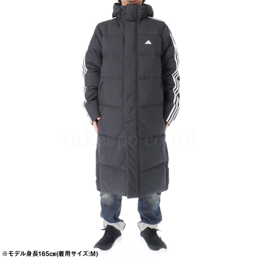 adidas アディダス ダウンコート メンズ 上 3ストライプス KWX22 adidas アディダス ダウンコート メンズ 上 3ストライプス KWX22