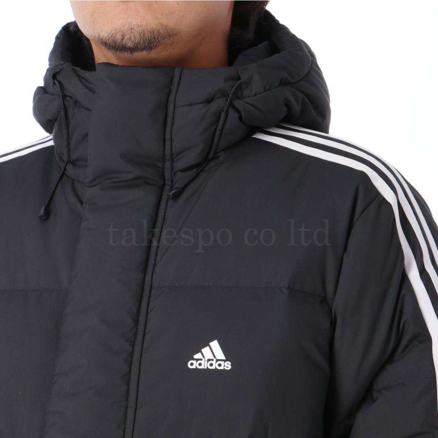 adidas アディダス ダウンコート メンズ 上 3ストライプス KWX22 adidas アディダス ダウンコート メンズ 上 3ストライプス KWX22