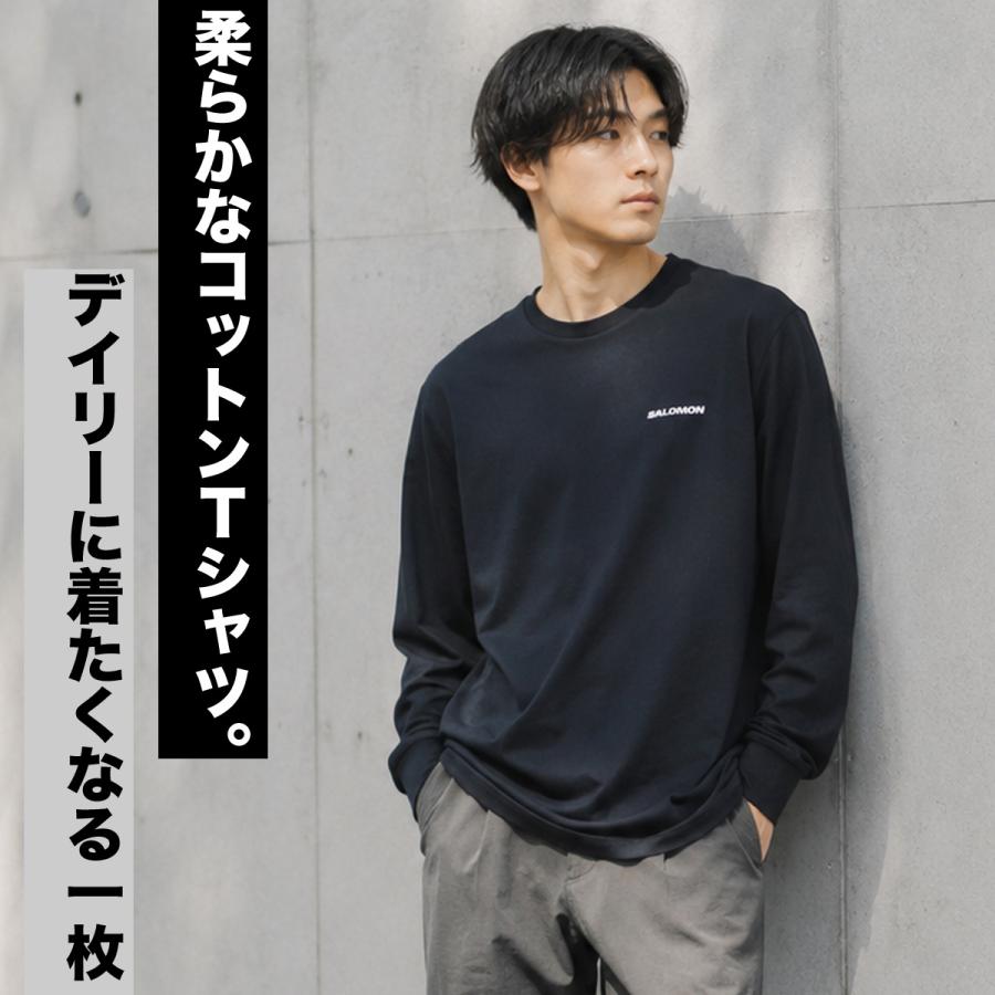 SALOMON（サロモン） ロンT 長袖Tシャツ メンズ ブランド スポーツ T