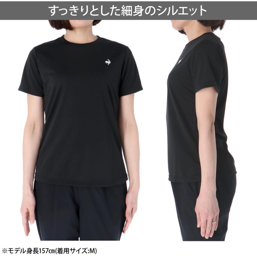 ルコックスポーツ カットソー上下セットアップ 新品未使用紙タグ付き Lサイズ半袖 le coq sportif（ルコックスポルティフ） ルコック Tシャツ レディース