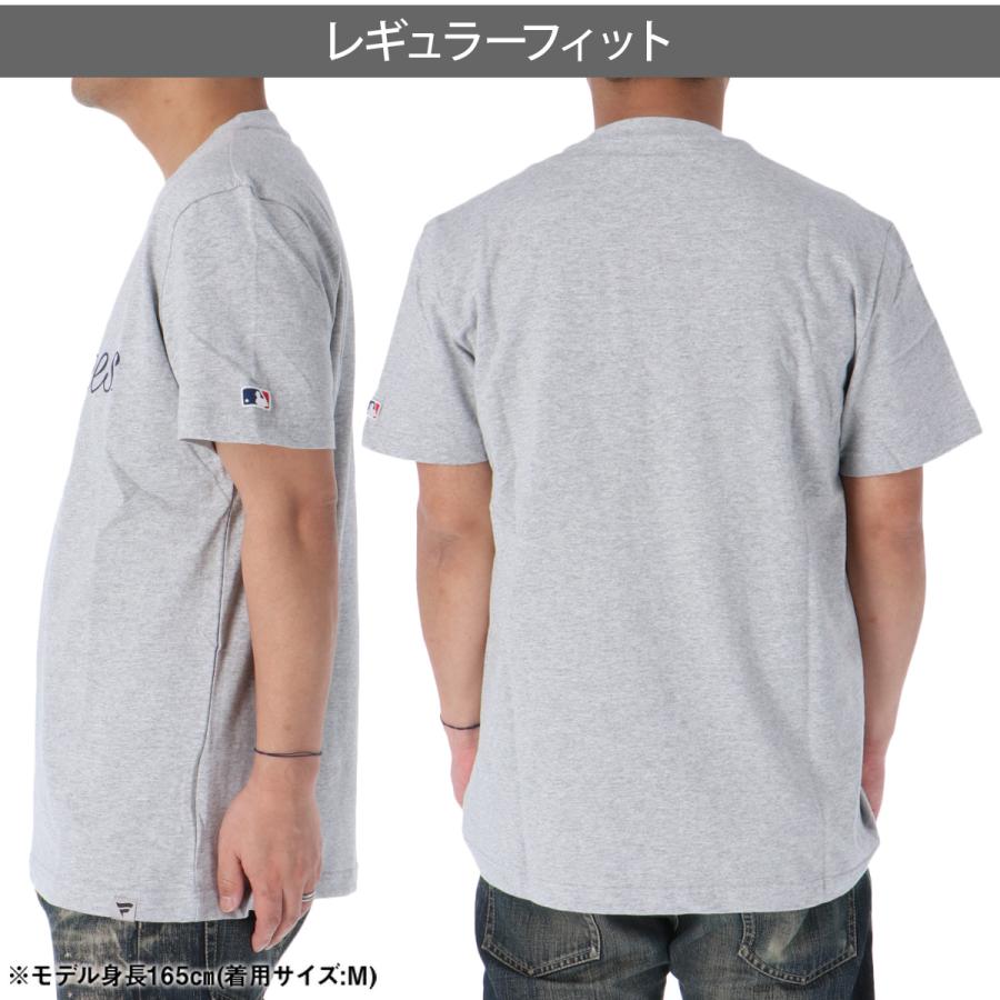 MLB　ベースボール　シャツ　グレー　刺繍　ヤンキース　デニム メジャーリーグベースボール Tシャツ メンズ ブランド MLB