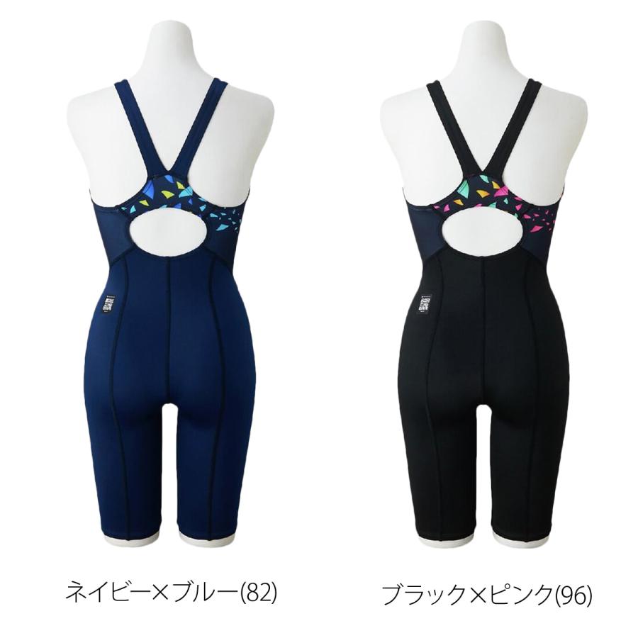 ミズノ／Mizuno 競泳水着 ブラック　fina認証 MIZUNO（ミズノ） 競泳水着 レディース fina承認 ST グラフィック