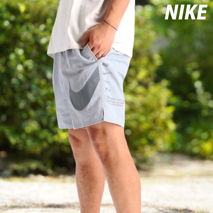 オフホワイト×ナイキ AH036-010 メッシュ ハーフ ショート パンツ NIKE（ナイキ） ハーフパンツ メンズ スポーツ 短パン ブランド 裏