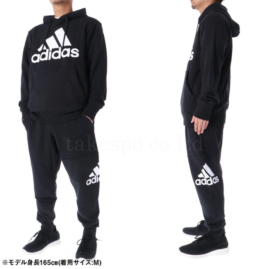 アディダス スウェット メンズ 上下 スエット adidas ビッグロゴ パーカー パーカー パンツ プルオーバー 裏毛 トレーニングウェア NWN51-ECQ57 新作｜takespo｜03