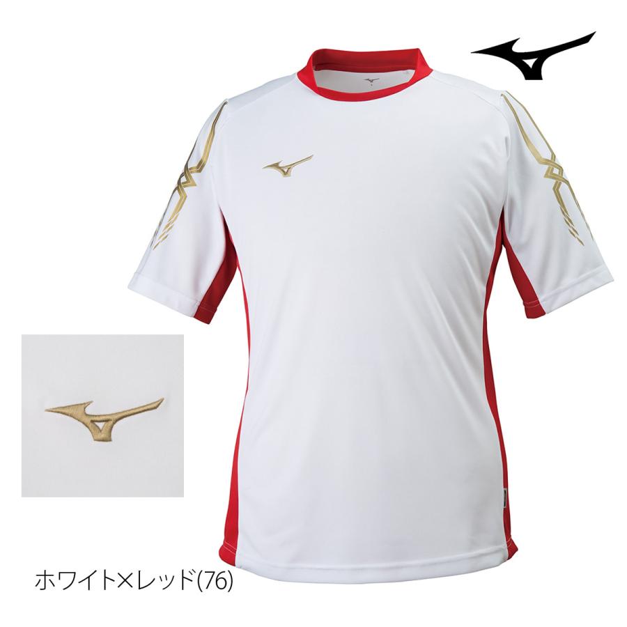 ミズノ Tシャツ メンズ 上 Mizuno 半袖 ドライ トレーニング 練習 部活 吸汗 速乾 P2MA8300 アウトレット 半額｜takespo｜19