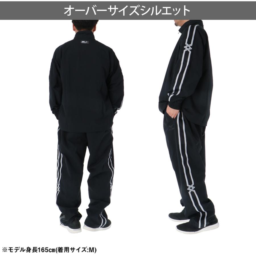 ミズノ ウインドブレーカー 上下 メンズ セットアップ ブランド Mizuno MZFB P2MED071 送料無料 新作 はっ水 撥水 3L_3
