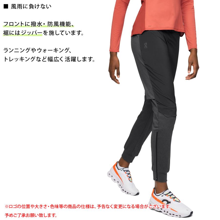 オン ロングパンツ レディース 下 On 防風 はっ水 撥水 ランニング ジョギング Weather Pants ウェザーパンツ PANTS1W 送料無料 新作｜takespo｜04