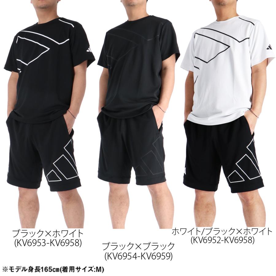 adidas（アディダス） Tシャツ ハーフパンツ 上下 メンズ セットアップ
