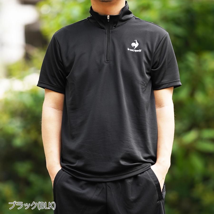 贈答品 大きいサイズ メンズ LE COQ SPORTIFエコペットハーフジップ