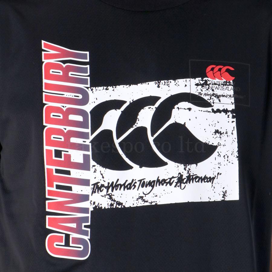 カンタベリー Tシャツ メンズ 半袖 CANTERBURY ビッグロゴ