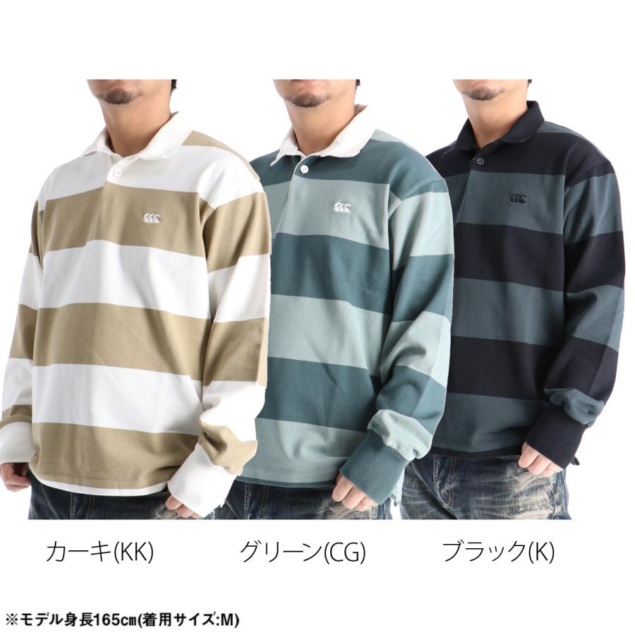 カンタベリー ポロシャツ メンズ ブランド CANTERBURY L/S NZ RUGBY