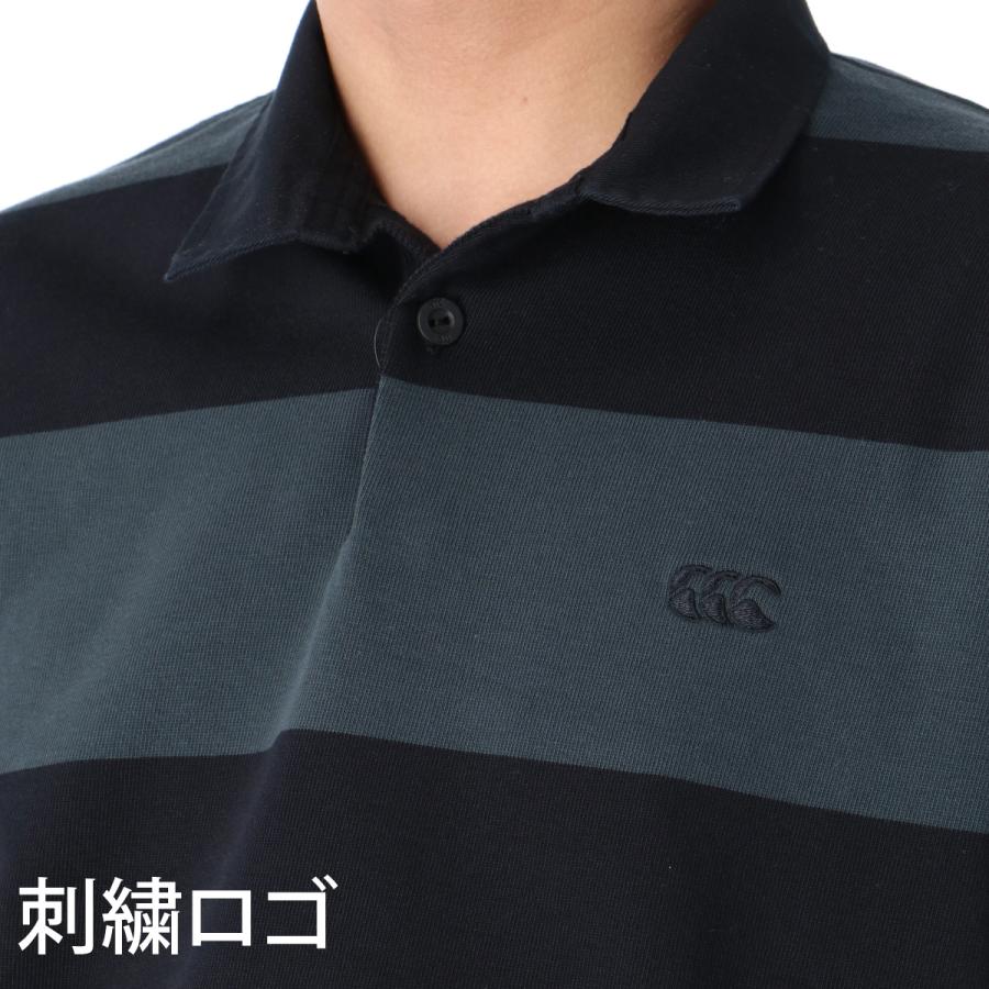 カンタベリー ポロシャツ メンズ ブランド CANTERBURY L/S NZ RUGBY