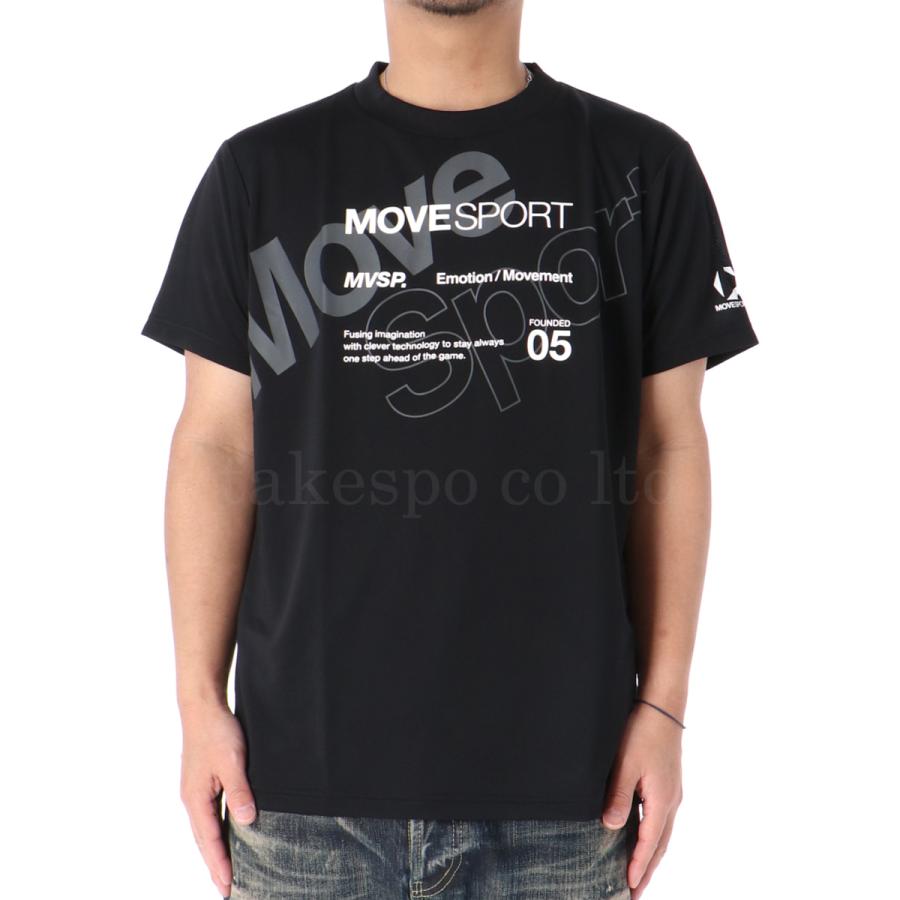 MOVESPORT Tシャツ メンズ 半袖 吸汗 速乾 ムーブスポーツ デサント