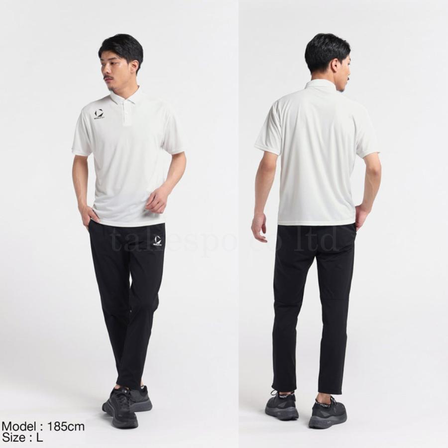 MOVESPORT ムーブスポーツ ポロシャツ メンズ デサント チーム 半袖