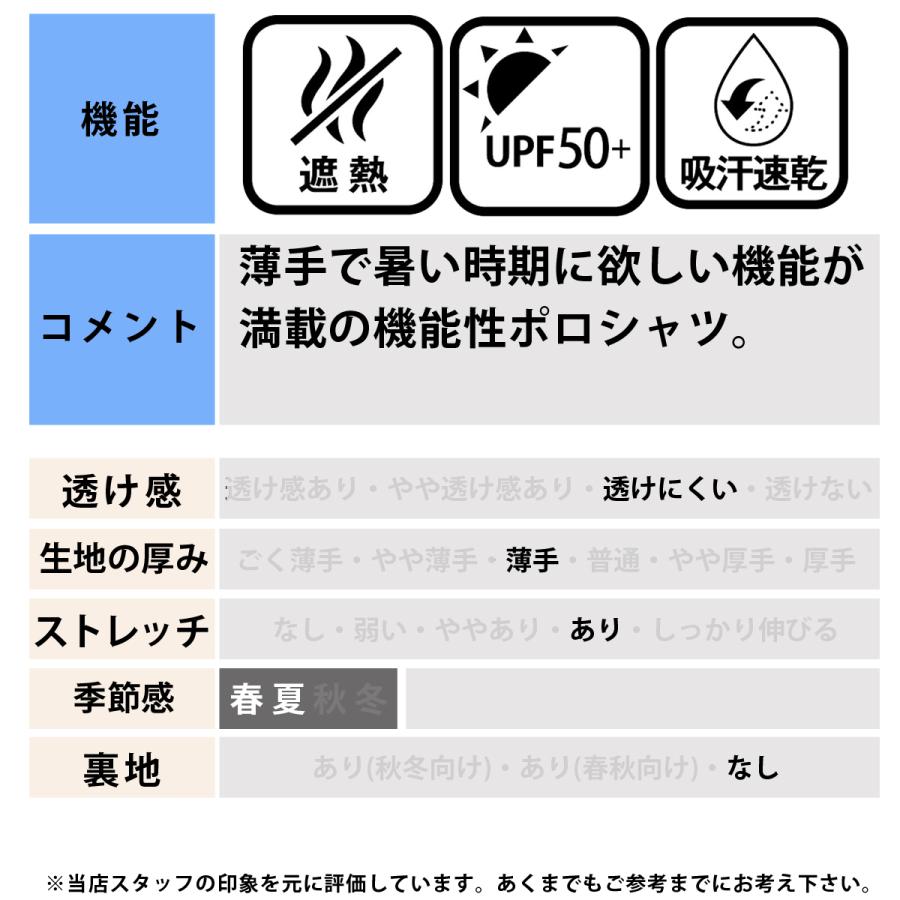 MOVESPORT ムーブスポーツ ポロシャツ メンズ デサント SUNSCREEN ミニ
