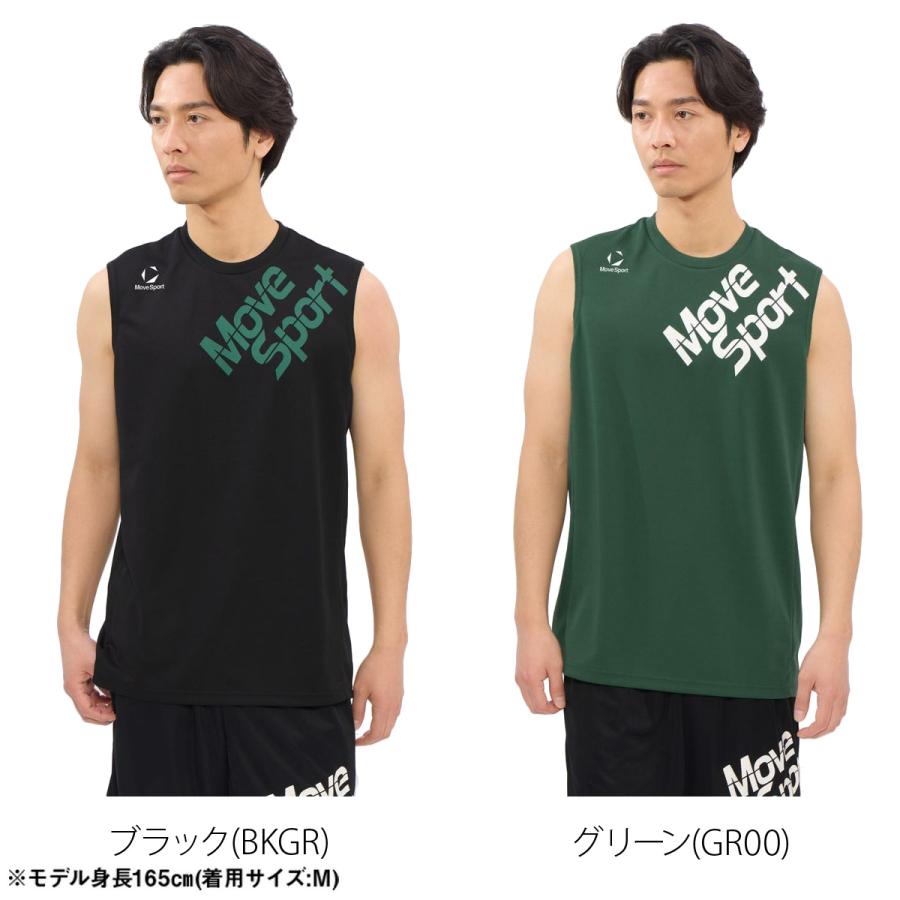 MOVESPORT ノースリーブ メンズ スポーツ ブランド ムーブスポーツ