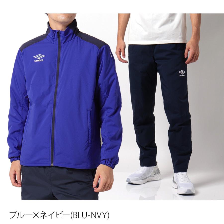 アンブロ ウインドブレーカー メンズ 上下 umbro 中綿入り 保温 ストレッチ はっ水 防風 トレーニングウェア UAA4120-UAA4120P 送料無料 新作｜takespo｜03