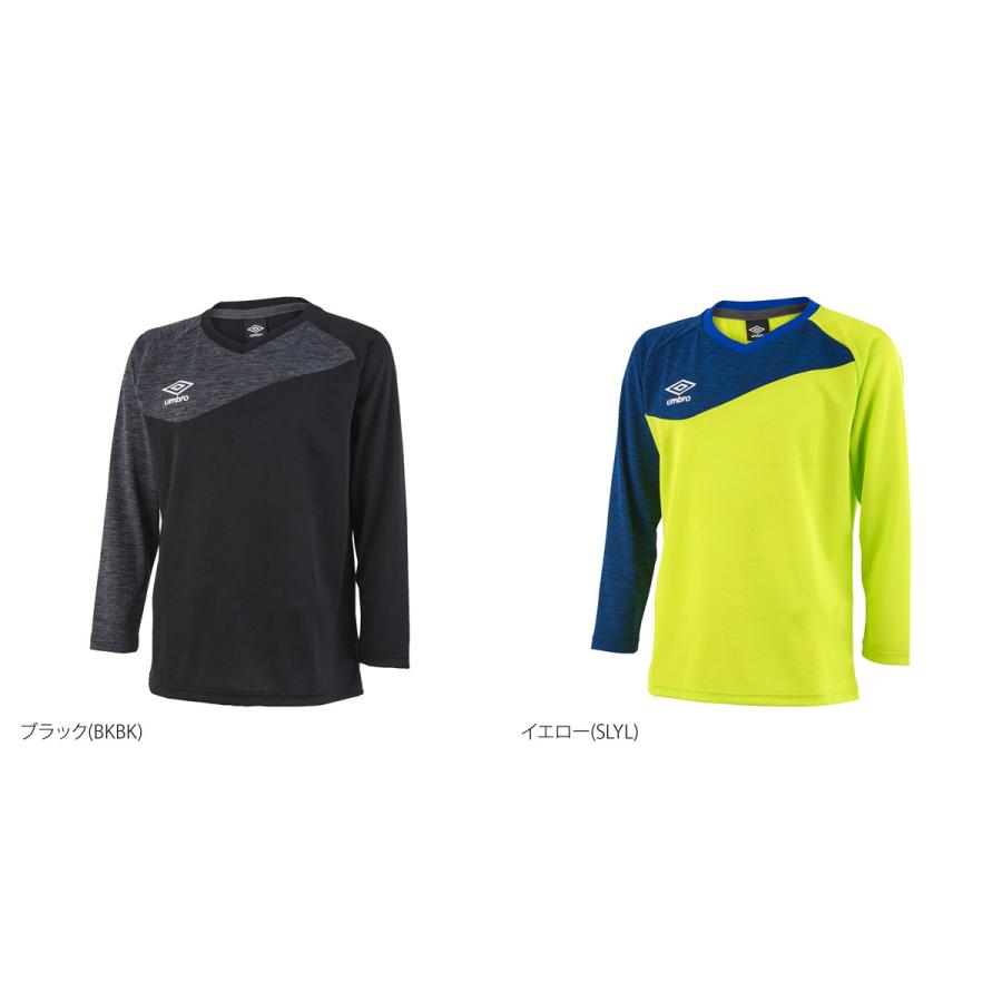 アンブロ 長袖tシャツ ジュニア 上 Umbro 練習着 サッカー フットサル クラブ 野外活動 プラクティスシャツ Uujsjb52 送料無料 アウトレット Sale セール 限定ジャージのタケスポ 通販 Paypayモール