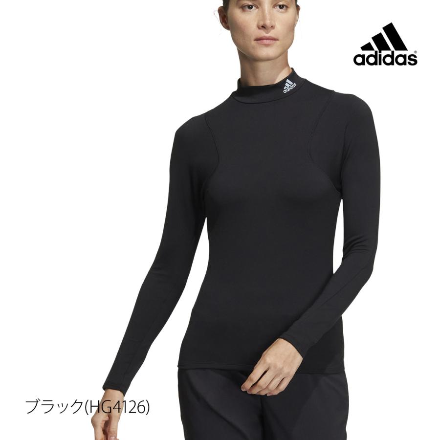 アディダスゴルフ コンプレッションシャツ レディース 上 adidas Golf BLK 半額｜takespo｜03