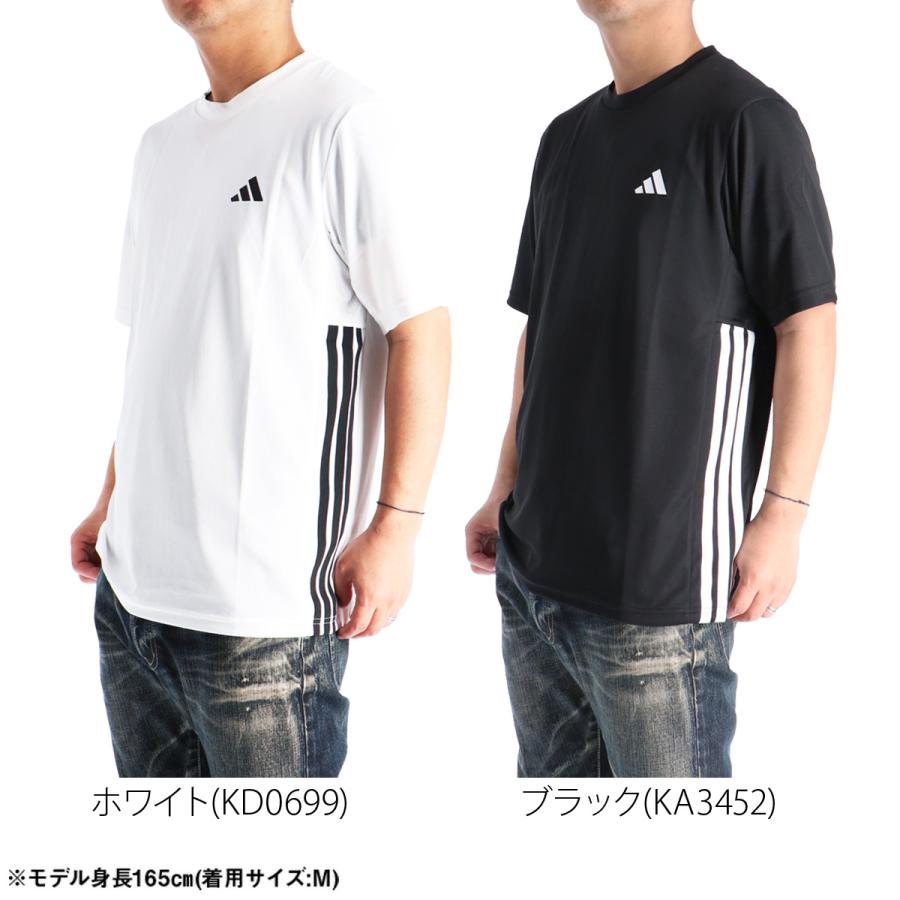 adidas（アディダス） Tシャツ メンズ 半袖 速乾 スポーツ ブランド