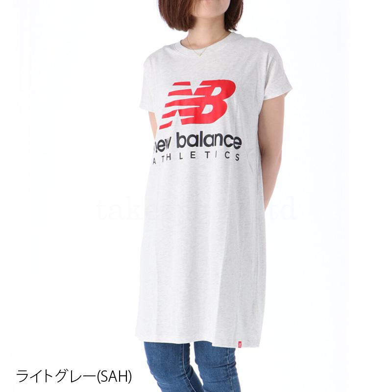ニューバランス Tシャツ レディース 上 Newbalance チュニック Tワンピ ワンピース 半袖 Wd 送料無料 限定ジャージのタケスポ 通販 Paypayモール