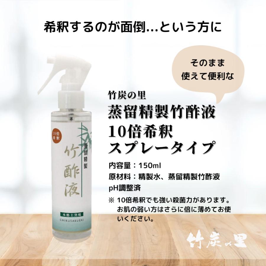 竹炭の里 蒸留精製 竹酢液 200ml 原液タイプ 10倍希釈で2リットル分 宮崎大学と共同研究 化粧品原料 無添加 有害物質除去 オーガニック栽培の宮崎県産孟宗竹｜takesuminosato｜20